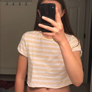 Striped Pacsun Crop Top!